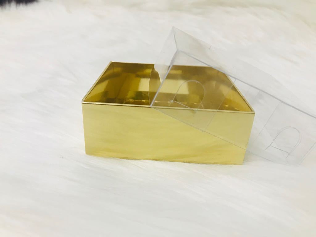 9x9x3 Asetat Kapaklı Kutu Gold — ürün görseli